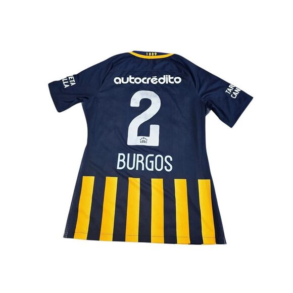 Nike Rosario Central 17/18 Player-Issued Jersey Burgos #2 – Size M – Rare Kit - Picture 3 of 8